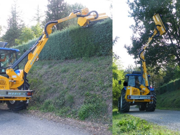Femac - Doc302 EH Joy Böschungsmäher 6,0 Meter Auslage, Auslegemäher,  Mulcher, Böschungsmähgerät